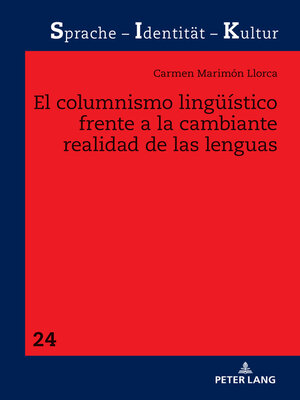 cover image of El columnismo lingueístico frente a la cambiante realidad de las lenguas